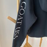 NWOT Goat USA Women’s Cropped Hoodie | size S, black Photo 7