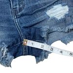 Abercrombie & Fitch Denim Jean Shorts Distressed Y2K Retro Vtg Style Photo 4
