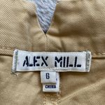 Alex Mill Utility Khaki Straight Trousers Pants 12” High Rise Tan Size 6 Photo 1