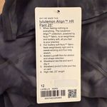 Lululemon  Align HR Pant 25" Diamond Dye Pitch Grey Graphite Grey Leggings 12 Photo 5