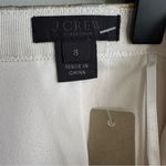 J.Crew  Collection Metallic Gold and Silver Chevron Print  Pencil Skirt Size 8 Photo 1