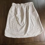 Lululemon On the Fly Skirt Size 8 Gray & White Tennis Outdoor Sports NEW! Photo 1