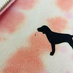 PINK - Victoria's Secret Victoria’s Secret PINK pastel tie dye pink full zip sweatshirt size small Photo 2