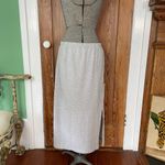 Vintage Y2K Cargo Kangaroo Pocket Hoodie Style Skirt Heather Gray Sz L💛 Size L Photo 6