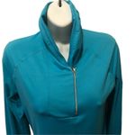 Ralph Lauren Polo  Golf 1/4 Zip Jacket Turquoise Blue Sz S Golf Active Top Sporty Photo 3