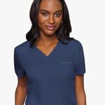 Med Couture Navy Scub Top Photo 0