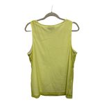 Dana Buchman   Lace Tank Top Size 0X Sequence On Bottom Tank Yellow Photo 3