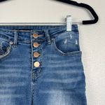 Dollhouse Women's Bermuda Cut Off shorts Blue Sz 4 Photo 1