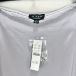 J.Crew Collection Knee Length Organza Slip Skirt Jewels Misty Grey US 8 NWT Photo 5