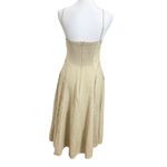 Ciao Lucia Rosalba Midi Dress Women’s Size Small Sandstone Linen A Photo 5