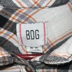 Urban Outfitters BDG Oversized Cropped Flannel Shirt Dolman Sleeves (Size M) Photo 1