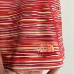 The North Face  Orange Stripe Athletic Nylon Tank Top Vapor Wick Medium Photo 2