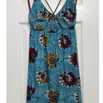 Free People Vintage Y2K  Lotus Print Mini Dress size S Photo 1