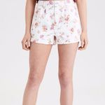American Eagle  Floral Denim Mom Shorts Photo 1