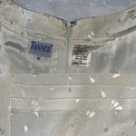 Vintage Modest Dress Tanner Cream • 50s • 1950s shirt dress vintage wedding Size 8 Photo 8