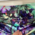Athleta  Women Small Floral Fade Sonar Athletic Crop Leggings Excellent Cond Photo 9