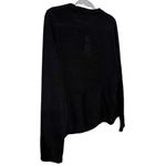 Sanctuary Long Sleeve Knot Detail Sweater Tee Pullover Black NWT Small Photo 6