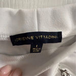 Adrienne Vittadini Women's White Zip Pocket Dress Pants Size L Photo 4