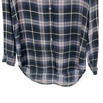 Equipment Sz S Women's Multicolor Reese 100% Silk Plaid Button Front Shirt Photo 3