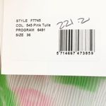 Ganni  Floral Pleated Layered Mini Dress Pink and Green Size S NWT Photo 11