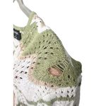 MINKPINK  Revolve Melody Knit Midi‎ Dress Size XL Green Stripe Cotton Sweater Photo 9