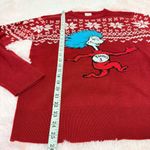 Dr. Seuss Dr Suess Thing 1 is On The Run ugly Christmas sweater NWOT size small Photo 11