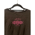 VTG Y2K 2005 Harley Davidson Glitter Logo T Photo 5