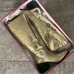 Vince Camuto  Stacked Heel Knee High Fashion Boots, Prosecco Foil Size 11M NWT Photo 9