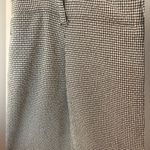 Mango Suit houndstooth pleat front cropped pants Photo 4