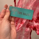 Tiare Hawaii NWT  Dahlia Maxi Dress in Pink & Maroon Leo Photo 4