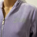 No Boundaries  Rhinestone Faith Lavender Zip Up Hoodie in M Photo 1