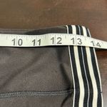 Avia Womens Athletic Leggings Black Activewear Striped Casual Medium M (8-10) Photo 8