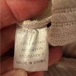 JODIFL  Cream Textured Fabric Wide Leg Romper Photo 5