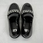 GB Gianni Bini  Loafers Platform Lug Sole Rhinestone Embellished Black Shoes 7.5M Photo 5