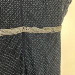 Mac Duggal  Beaded Butterfly Sleeve Column Gown in Midnight Size US 6 NWT Photo 11