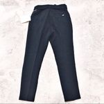 Armani Exchange  Black Paperbag Waist Pants Belted High Rise, Size 4 New w/Tag Photo 3