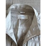Caslon  By Nordstrom 100% Cotton Utility Style Jacket Lightweight Taupe‎ Sz L Photo 3