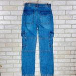 frame denim High Rise Straight Leg Utility Jeans in Acapella Wash Size 27 Photo 7