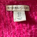 Sincerely Jules  Chain Link Fury Open Front Cropped Cardigan Photo 1