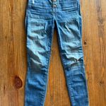 Madewell  10” High-Rise Skinny Raw Hem Cropped Jeans, sz 25 Photo 3