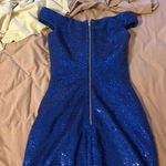 Ashley Lauren  Prom Homecoming Cocktail Sequin Dress Size 0 Photo 3