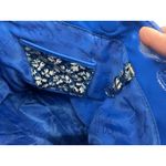 Vera Bradley  Everything Nice Tote in‎ Blue Lagoon Frill Nylon Purse Shoulder Bag Photo 8