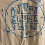Kappa Canvas Womens White Tee T Shirt S Small  Alpha Theta Bid Day 2019 Photo 1