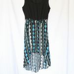 Poetry  Clothing | Hi-Low Dress with Patterned Skir Photo 3