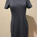 Brooks Brothers  shift Charcoal Midi Dress size 4 Photo 0