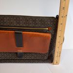 Fossil  Kinsley Crossbody Black Cloth Monogram With‎ Leather Accent Academia Bag Photo 13