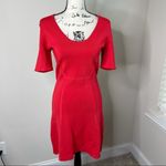 Yigal Azrouel red short knit body con mini dress‎ size medium Photo 2