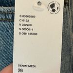 Urban Outfitters NWT BDG cropped cowboy jeans with raw hem Size 26/2 Photo 4