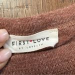 First Love MATERNITY long sleeve maternity tee shirt, size L Photo 6