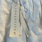 Love Stitch women’s cream tank top sz small NEW Photo 1